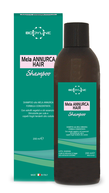 Mela Annurca Hair Shampoo Anti-caduta Rinforzante Con Estratto Di Mela 200ml