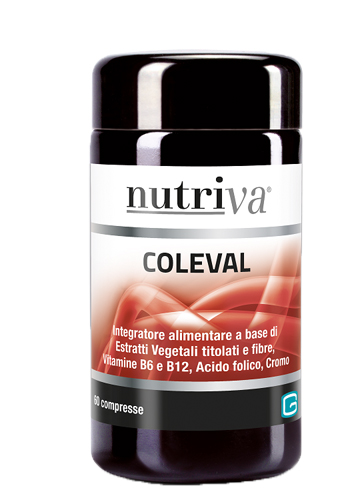 Nutriva Coleval Integratore Alimentare Benessere Cardiovascolare, 60 Compresse — confronto prezzi