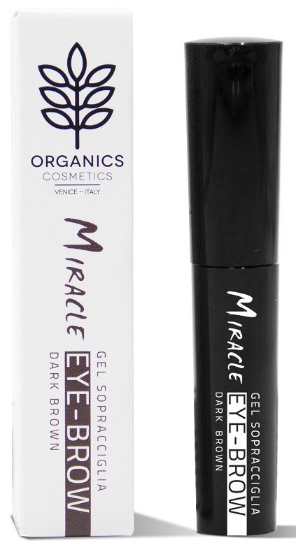 Organics cosmetics miracle eyebrow dark brown 5 ml