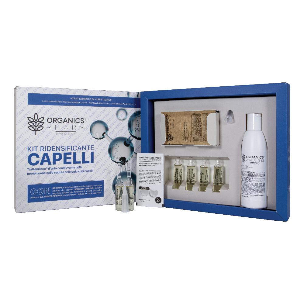 Organisc Kit Ridensificante Capelli Trattamento d'Urto