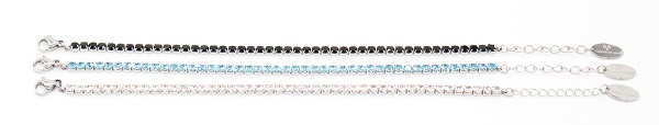 CAPRICE DE LAURE BRACCIALE TENNIS STRASS COLORI ASSORTITI