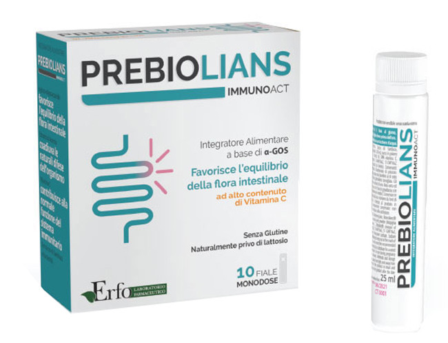 Prebiolians Immunoact Integratore Per Il Sistema Immunitario 10 Fiale 25ml
