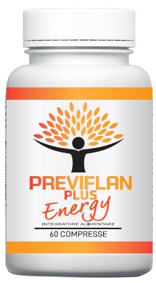 Previflan Plus Energy Integratore Tonico 60 Compresse
