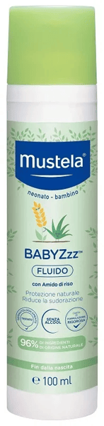 Mustela BabyZzz Fluido 100 ml Anti-Zanzare per Neonati e Bambini con Azione Lenitiva e Rinfrescante