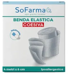 BENDA COESIVA 4 metri x 6 centimetri Sofarma+