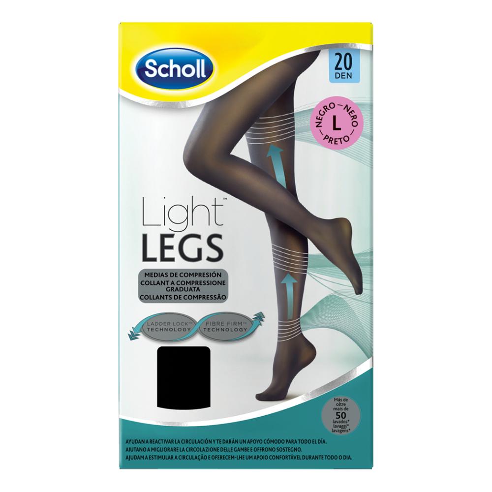 Scholl Lightlegs20 Den L Nero