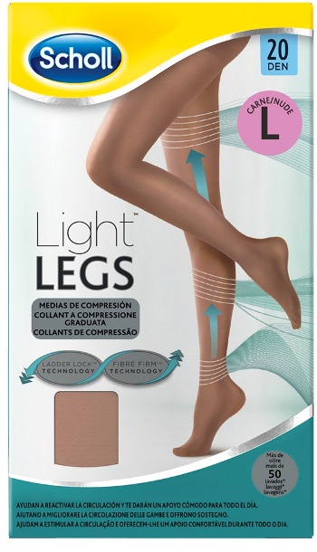 Scholl Lightlegs 20 Denari Taglia L Colore Nude 1 Paio St — confronto prezzi
