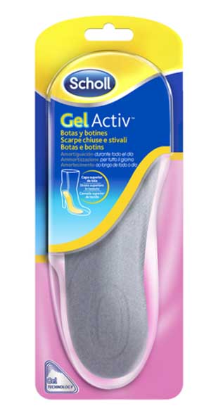 Scholl gel activ stivali e scarpe chiuse 1 paio