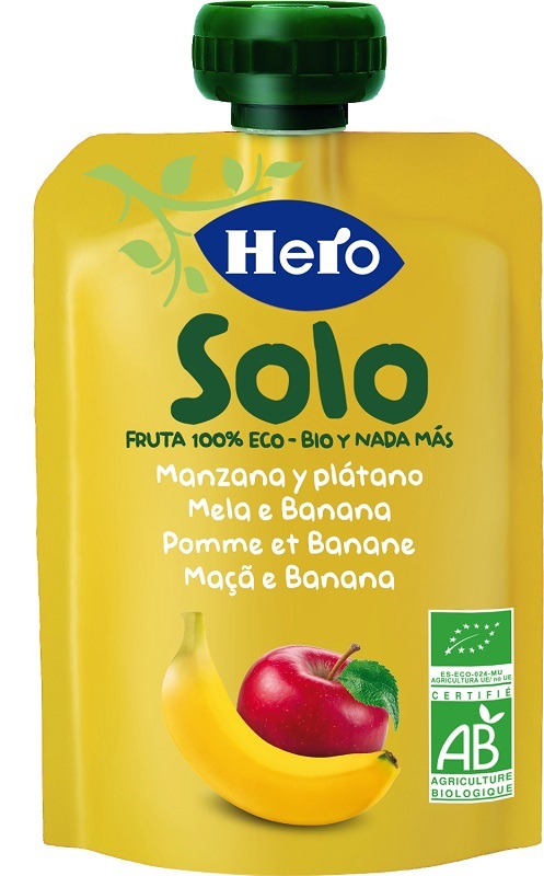 Hero b pouch mela banana 100g