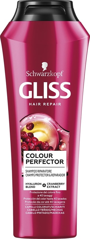 SCHWARZKOPF - Gliss Color Perfector - Shampoo riparatore per capelli colorati 250 Ml — confronto prezzi