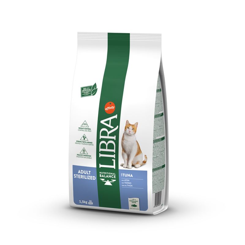LIBRA GATTO ADULT STERILIZED TONNO 1,5KG — confronto prezzi