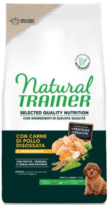 TRAINER NATURAL CANE SELECTED QUALITY NUTRITION MINI PUPPY POLLO 1,5KG