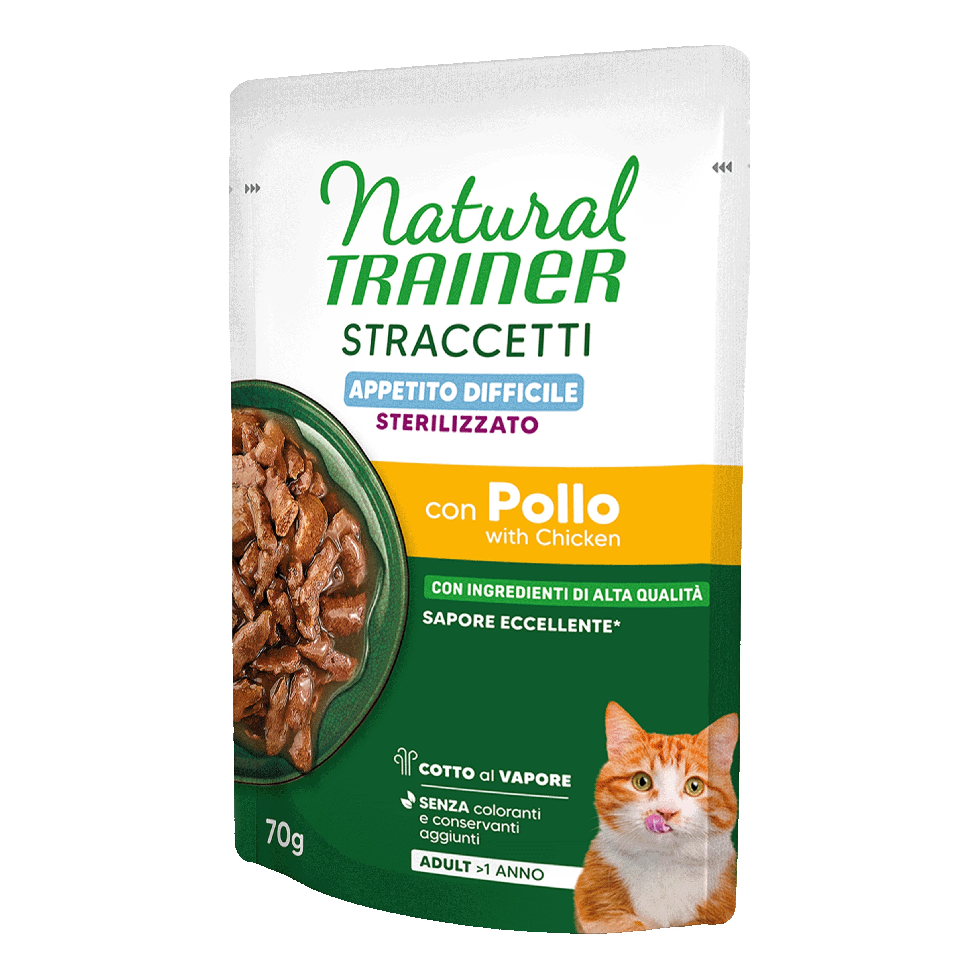 Natural trainer cat straccetti app diff tuna 70 g — confronto prezzi