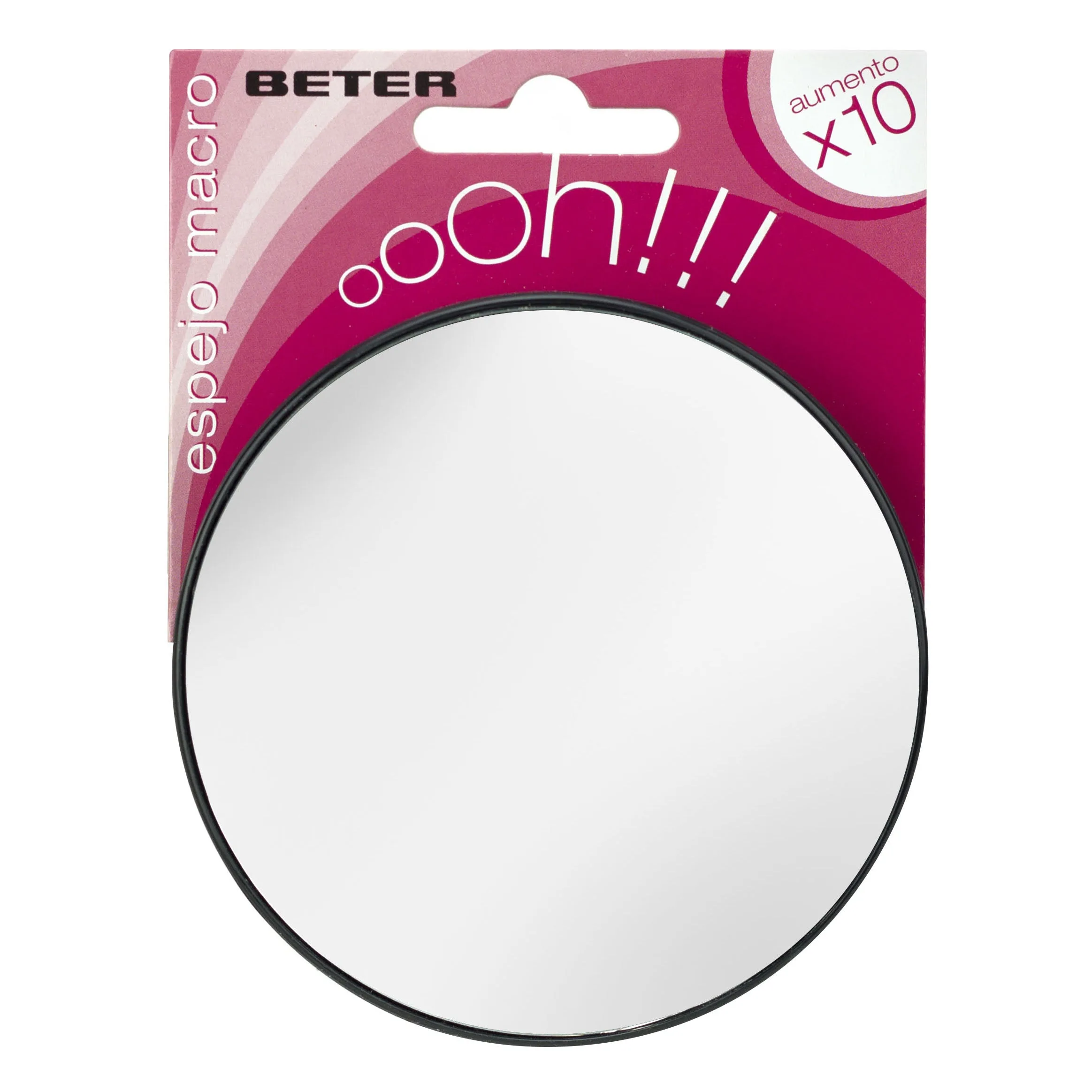 Beter Miroir con ventosa 10x ingrandimento nero 0,001 l