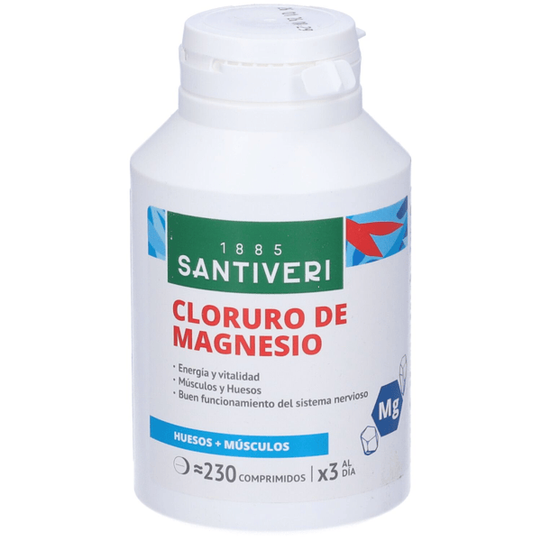 Santiveri Cloruro Di Magnesio Compresse Integratore Sistema Nervoso 230 g