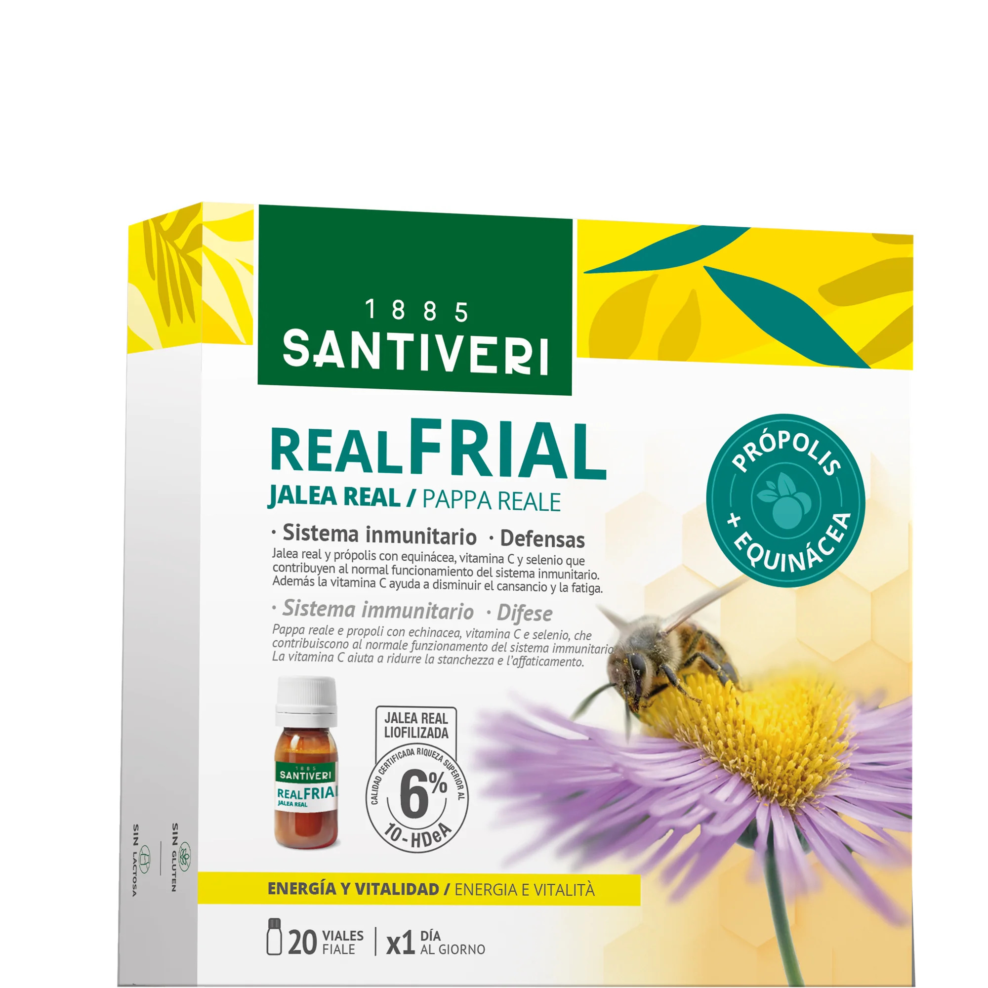 Santivieri Realfrial Propoli e Echinacea, 20 Fiale
