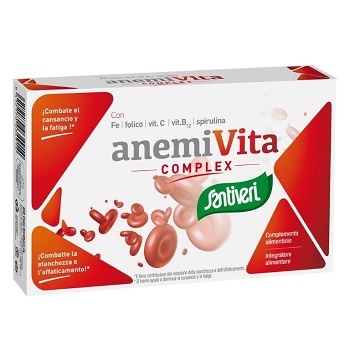 Santiveri Anemivita Complex Integratore Circolazione Stanchezza, 40 Capsule — confronto prezzi