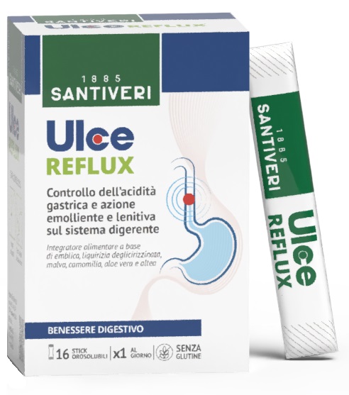 Santiveri Ulce Reflux Stick Orali 28 g Polvere per sospensione orale