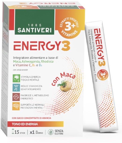 Santiveri Energy3 Stick Orali 150 ml Polvere per soluzione orale — confronto prezzi