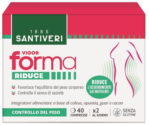 Santiveri Vigor Forma Riduce Integratore Alimentare 40 Compresse — confronto prezzi