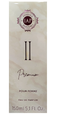 Iap Pharma 2 Premium Pour Femme Eau de Parfum 150ml - Profumo Donna Elegante e Raffinato, Fragranza Lunga Durata