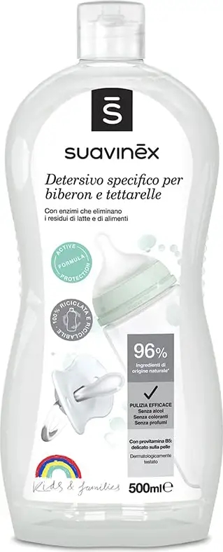 Suavinex Detersivo Specifico Per Biberon E Tettarelle 500ml — confronto prezzi