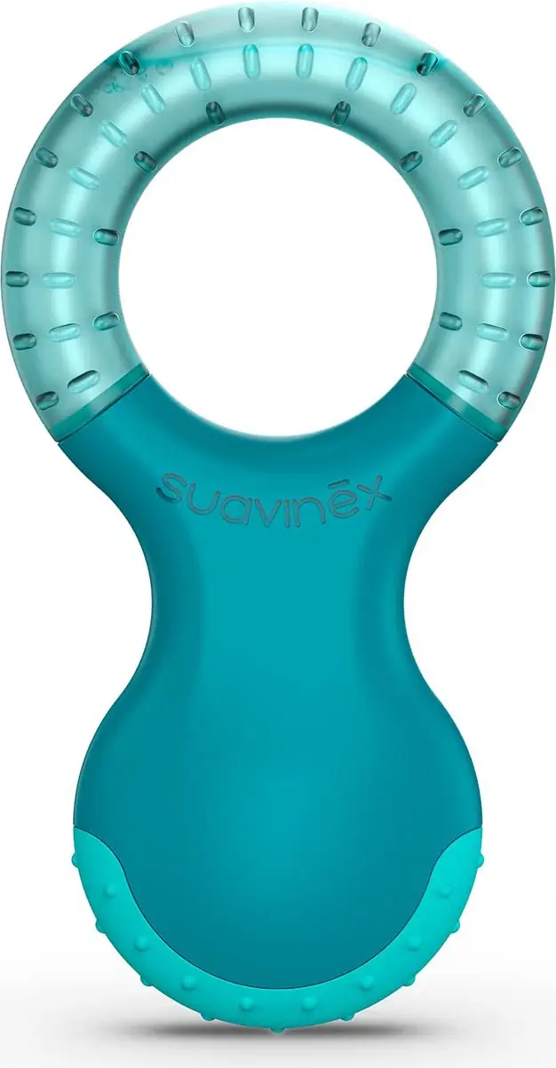 Suavinex Anello Dentizione Refrigerante Massaggiagengive 4m+ Blu