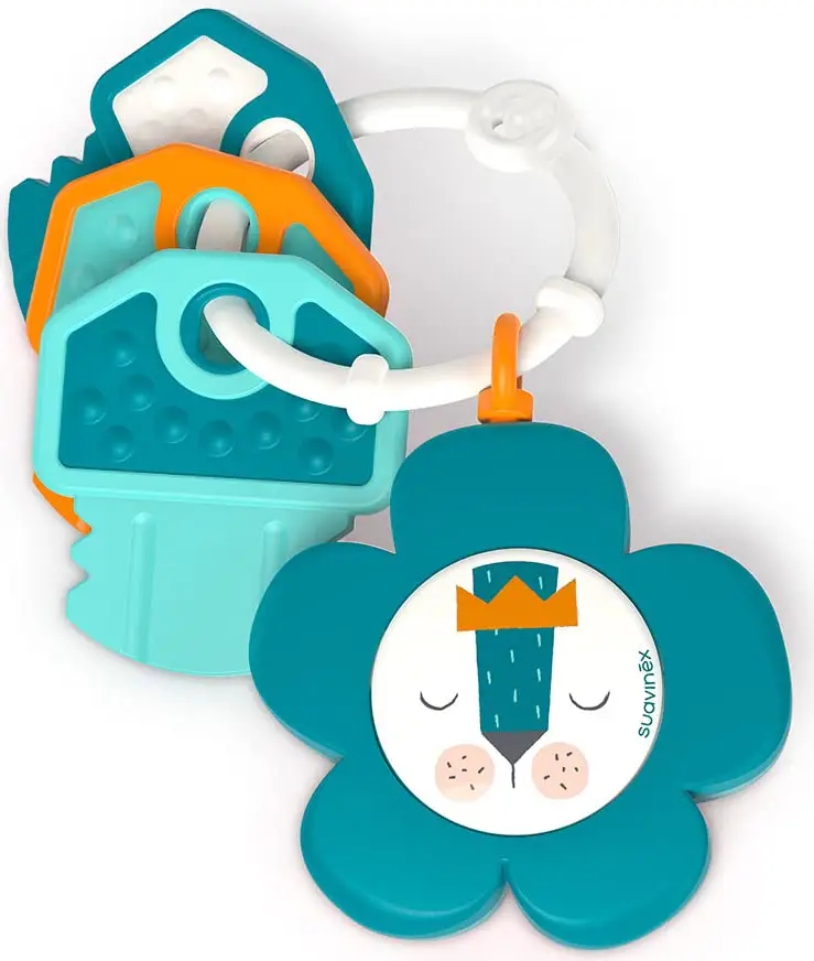 Suavinex Anello Dentizione Musicale Azzurro