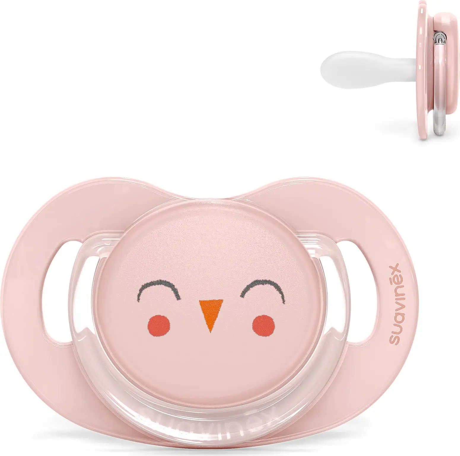 Suavinex Bonhomia Succhietto In Silicone Sx Pro 6-18 Mesi Civetta Rosa