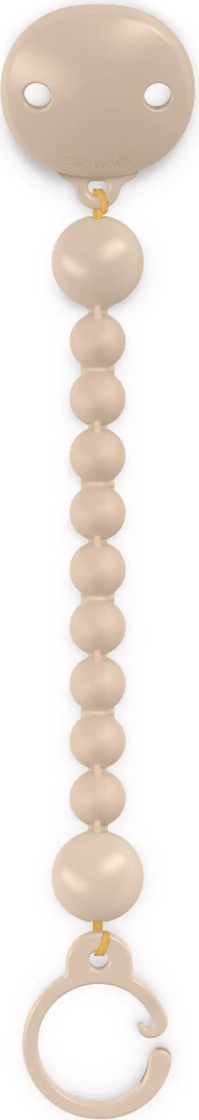 Suavinex Colour Essence Clip Portaciuccio In Silicone Nocciola