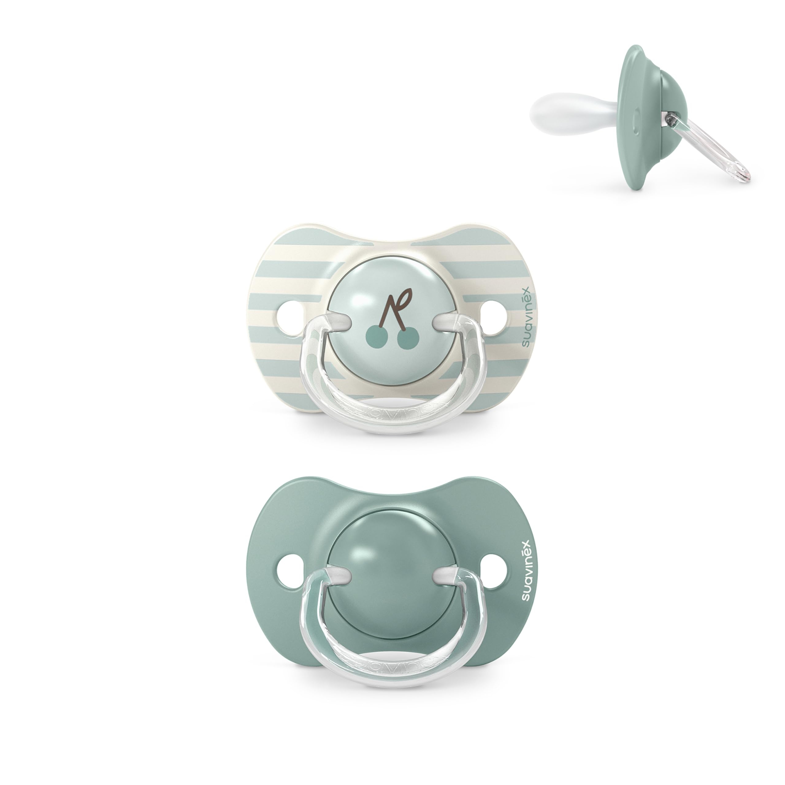 Suavinex Birdies Succhietti Sx Pro 18m+ In Silicone Verde 2 Pezzi