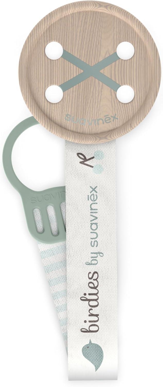 Suavinex Birdies Clip Portaciuccio In Tessuto Verde — confronto prezzi