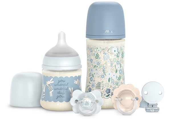 Set Wonder Welcome Baby 2 Biberon + 2 Succhietti + 1 Clip Portaciuccio Azzurro — confronto prezzi