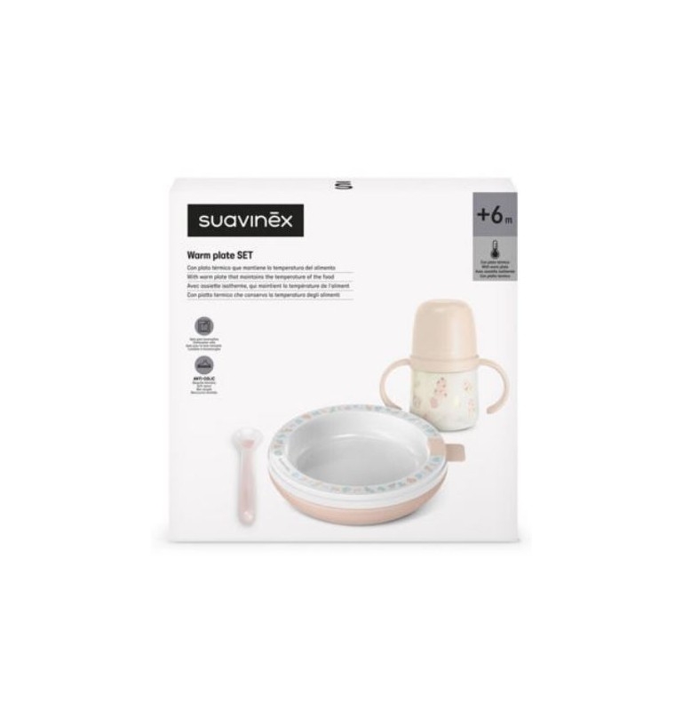 Suavinex Wild & Free Set Pappacalda 6m+ Rosa