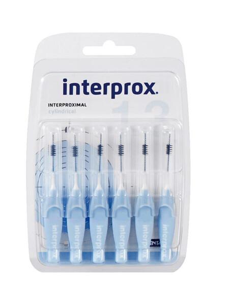 Interprox 4G Nano Scovolino Interdentale Azzurro PHD 0,6 mm 6 Pezzi Anti-Placca Spazi Molto Stretti
