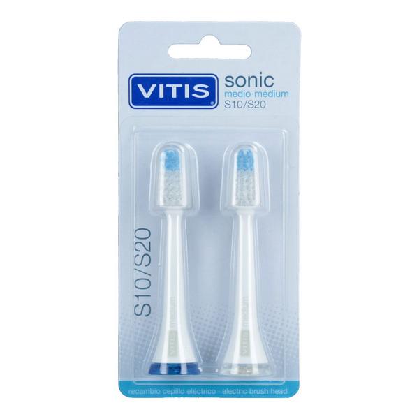 Vitis Sonic Medium S10/S20 Testine di Ricambio 2 Pezzi
