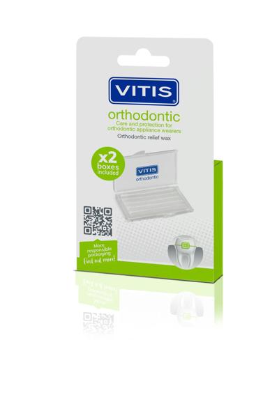 Vitis Orthodontic Cera Ortodontica Protettiva 2 Pezzi