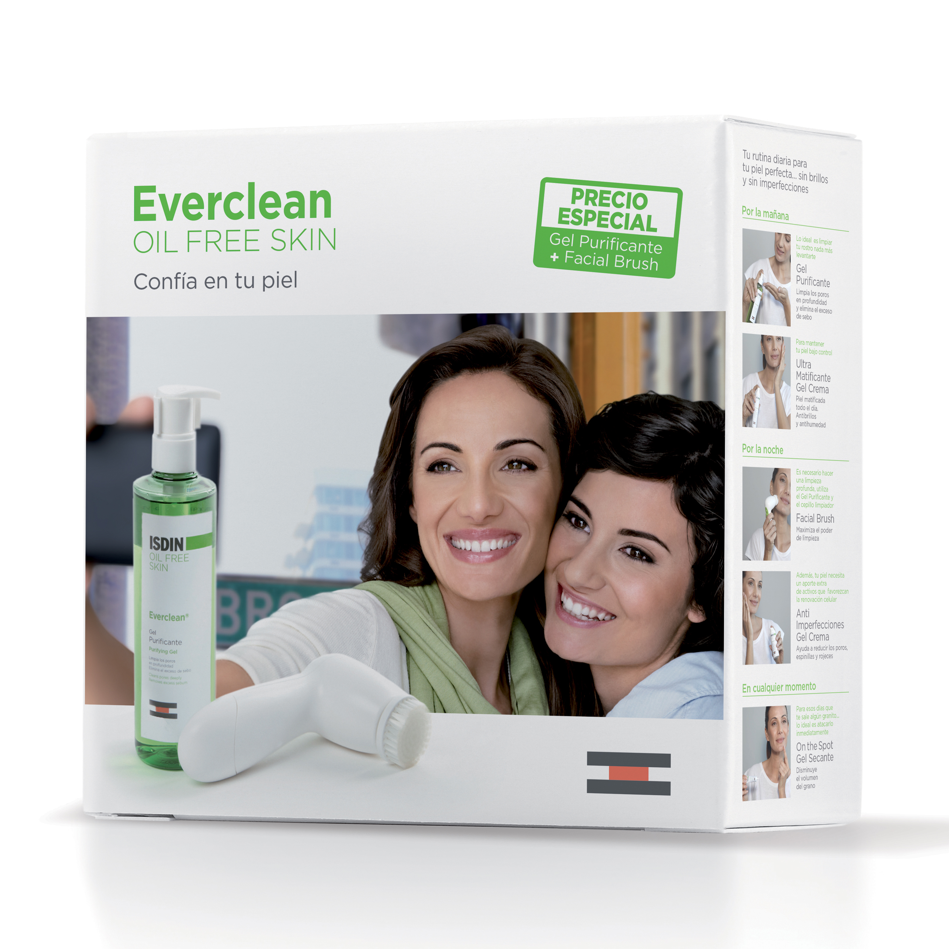 PACK EVERCLEAN GEL DET+BRUSH