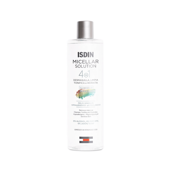 Isdin Micellar Solution 4 in 1 Acqua Micellare Struccante Per Pelle Sensibile 400 ml — confronto prezzi