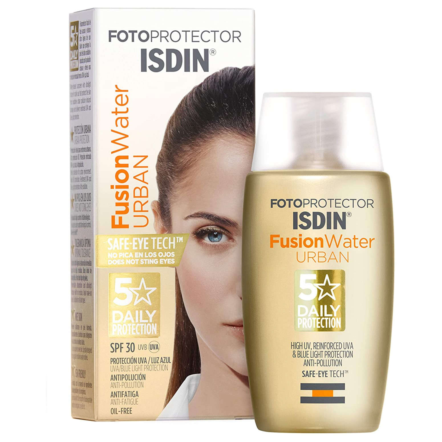 Fotoprotector fusion water urban spf30 50 ml — confronto prezzi