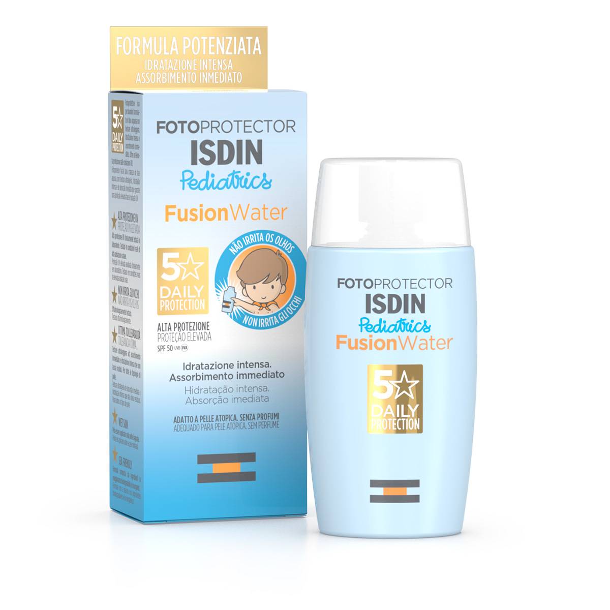 Fusion water pediatrics 50 ml — confronto prezzi