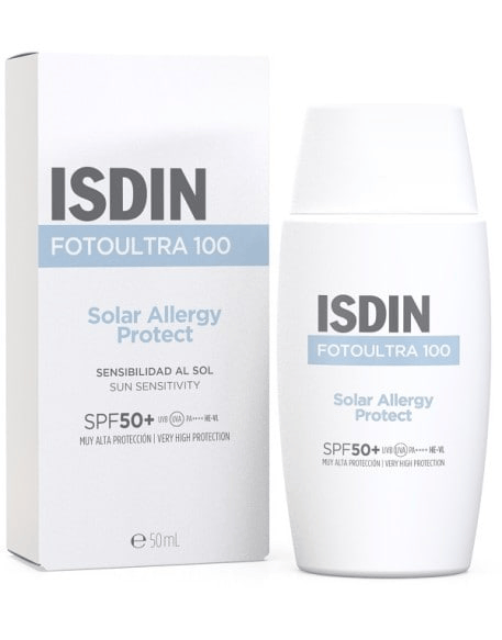 Isdin Fotoultra 100 Solar Allergy Protect Spf 50+ Protezione Solare Viso 50ml