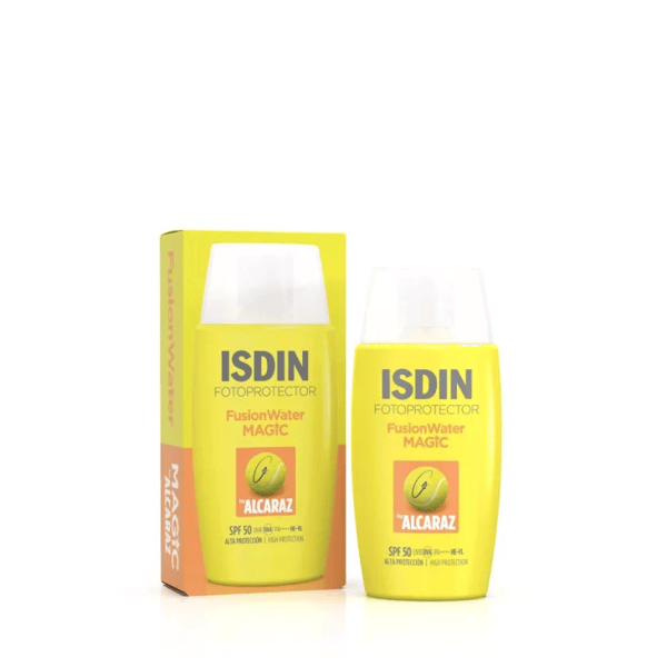 Isdin Fusion Water Magic Alcaraz SPF 50 50 ml Protezione Solare Viso Ultra Leggera