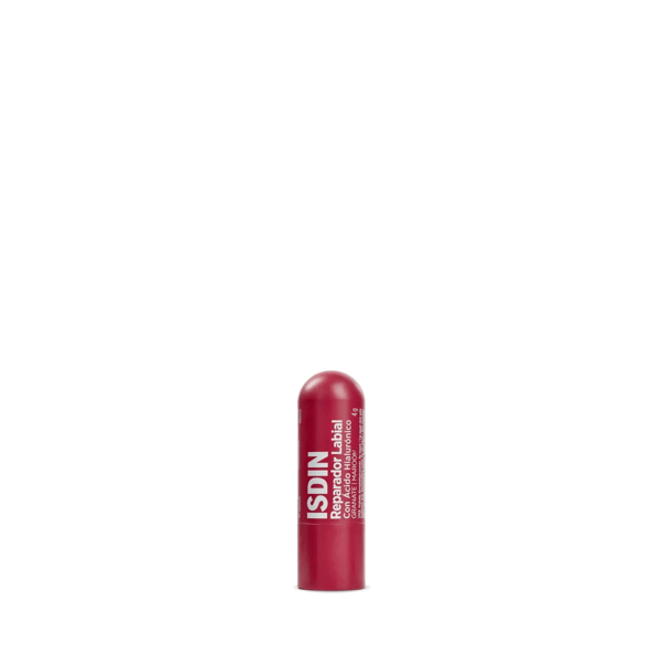 Isdin Reparador Labial Balsamo Labbra Con Acido Ialuronico Colore Borgogna Stick 4 g