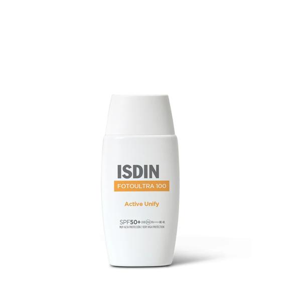 Isdin Fotoultra 100 Active Unify SPF50+ Protezione Solare Viso 50 ml