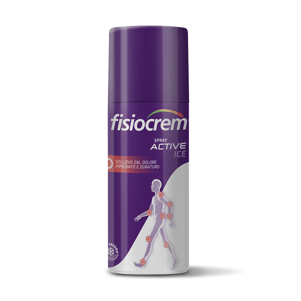 Fisiocrem Spray Active Ice Dolori Articolari e Muscolari 150 ml