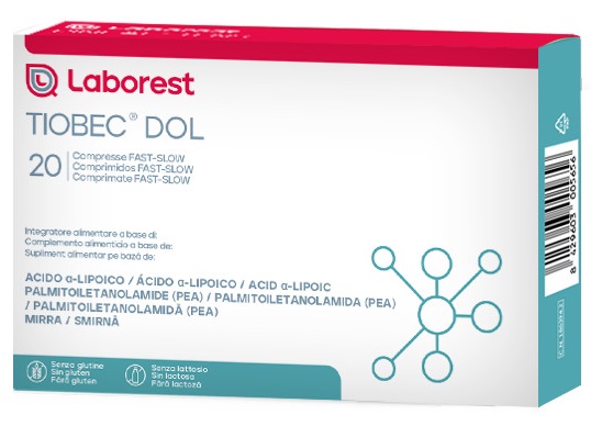 Laborest® Tiobec® Dol Fast-Slow Compresse 20 pz — confronto prezzi