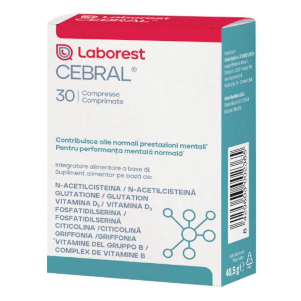 Laborest Cebral 30 Compresse Integratore per Sostenere la Memoria e i livelli di Concentrazione — confronto prezzi