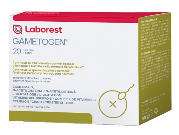 Gametogen Integratore Per La Normale Spermatogenesi 20 Bustine