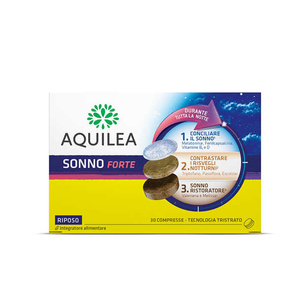 Aquilea Sonno Forte Integratore Per il Riposo 30 Compresse